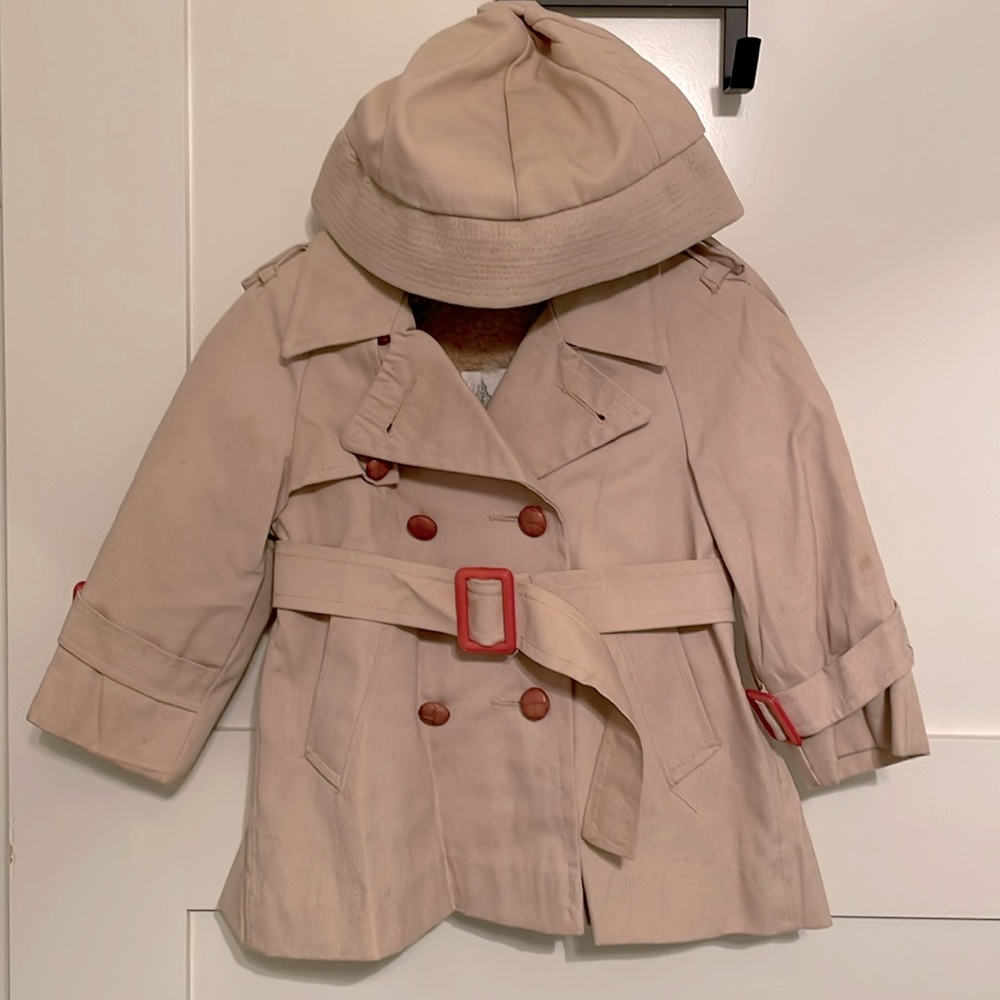 Vintage London Fog Toddler Trench Coat